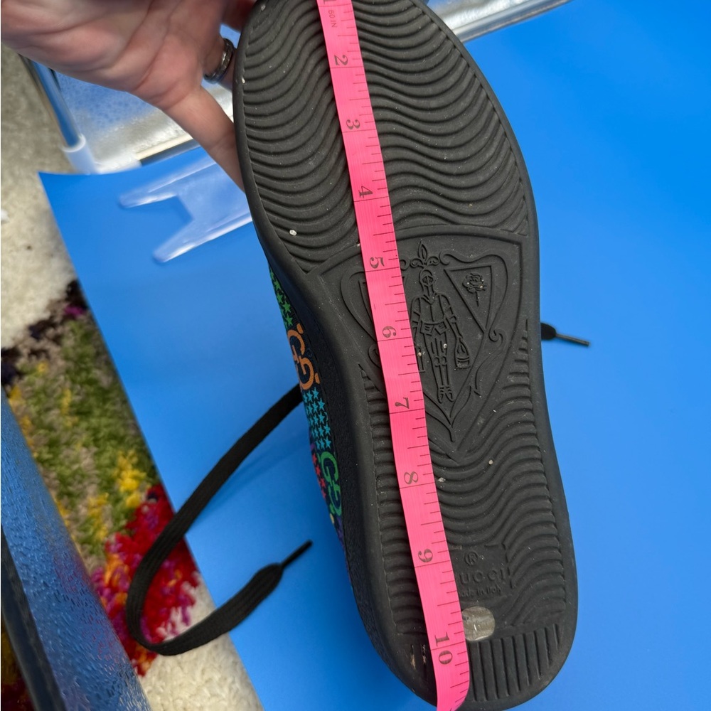 Gucci Psychedelic Sneakers. Men’s 10.5, Womens 12 - Picture 12 of 13